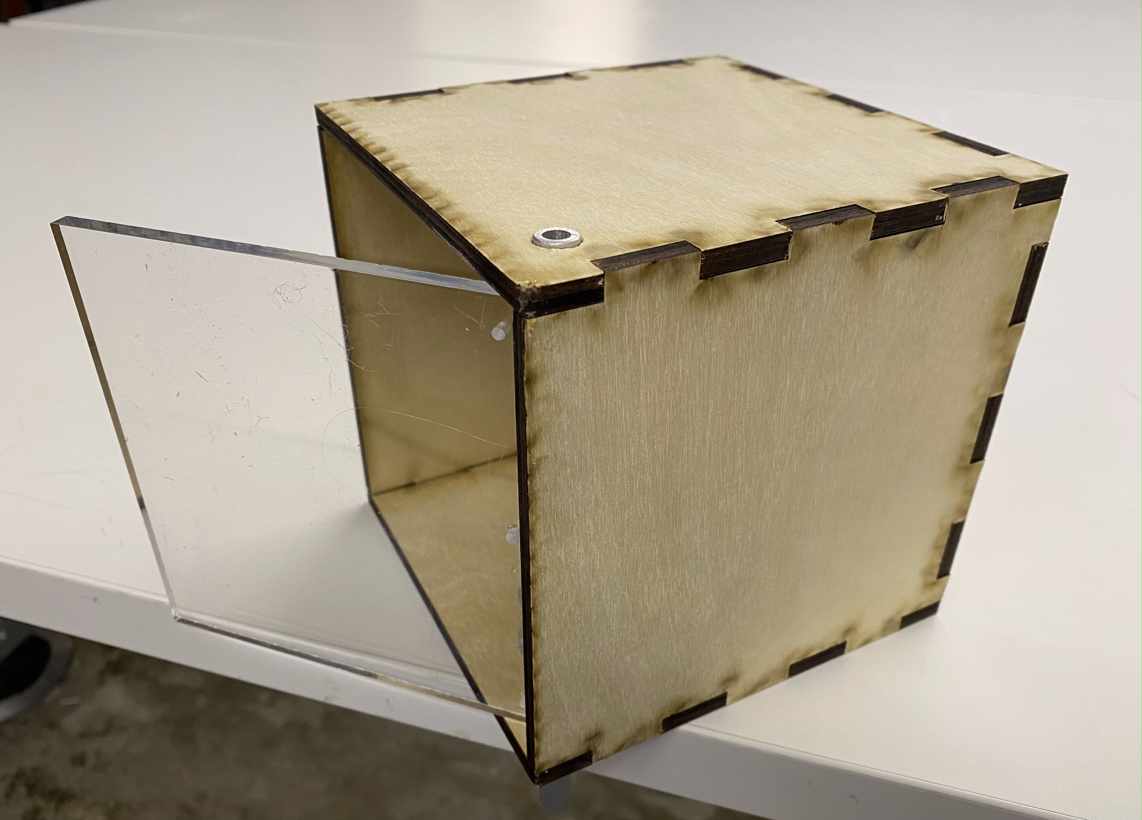 box with door