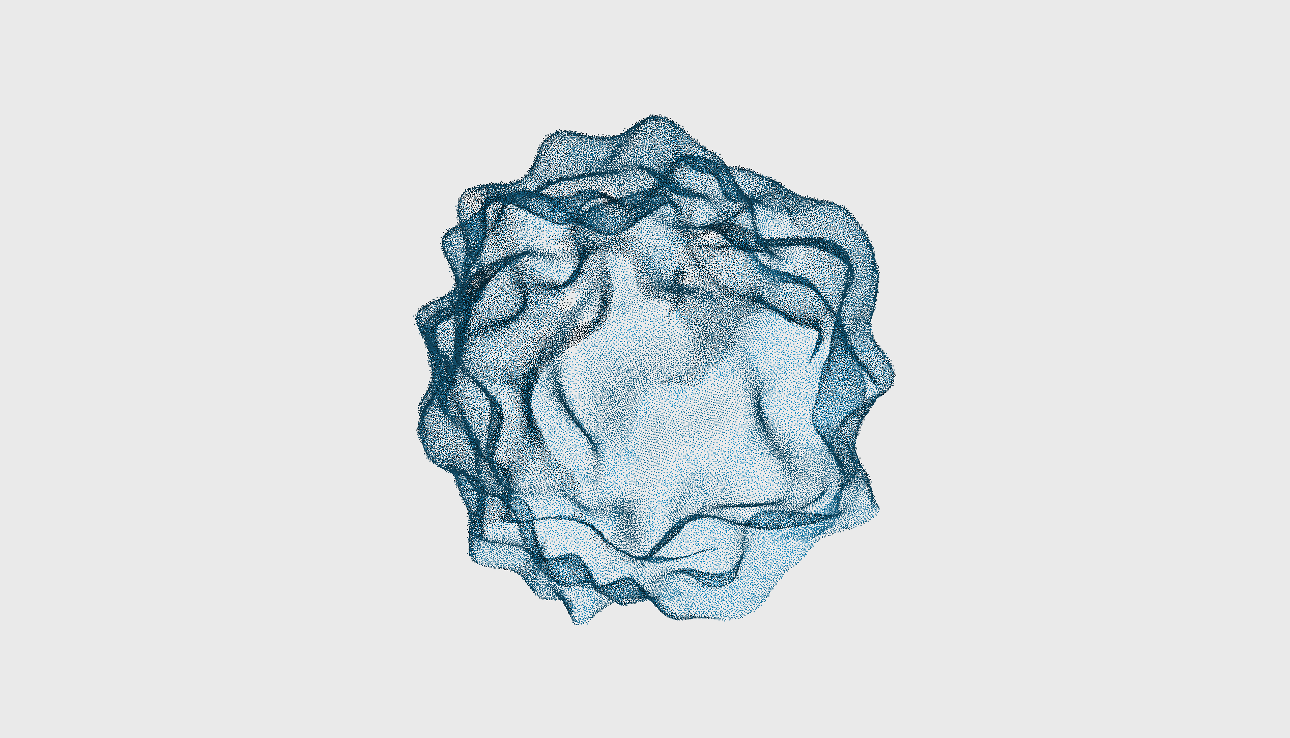 scan of white blob